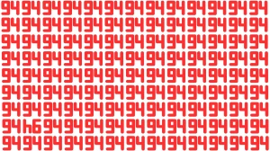 Optical Illusion IQ Test: Are You A Genius? Within 6 Seconds Spot The Inverted 9...