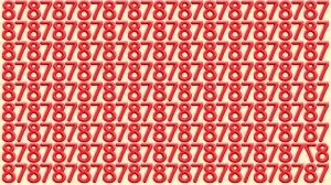 Optical Illusion IQ Test: Are You A Genius? Within 7 Seconds Spot The Inverted 8...