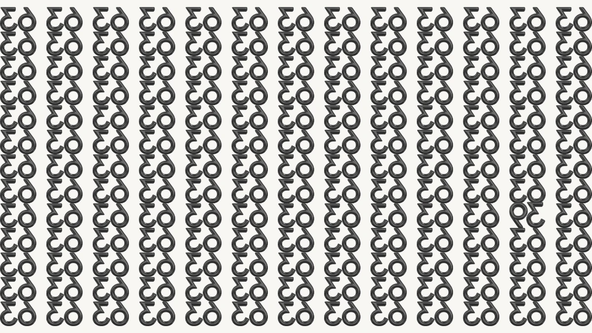 Optical Illusion IQ Test: Are You A Genius? Within 8 Seconds Spot The Inverted 39 among Inverted 63