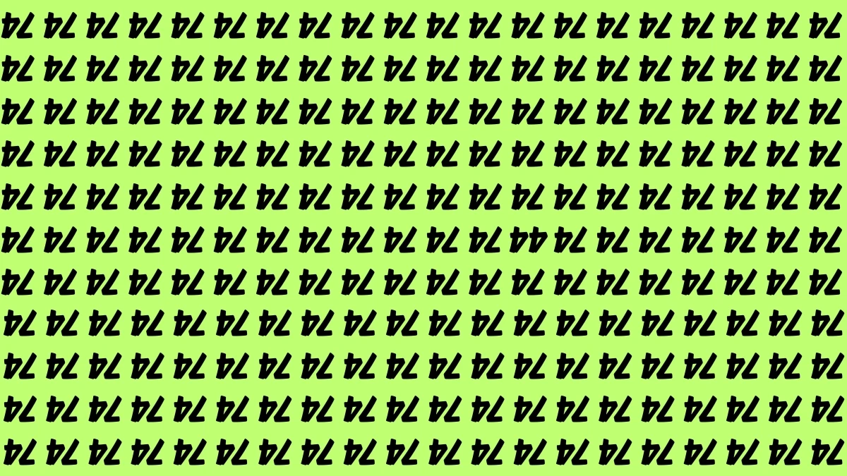 Optical Illusion IQ Test: Are You A Genius? Within 8 Seconds Spot The Inverted 74 among Inverted 44