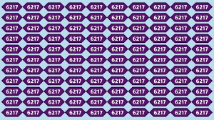 Optical Illusion Puzzle IQ Test: Within 6 Seconds Spot The Number 6317 among 621...