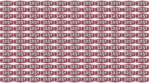 Optical Illusion Puzzle IQ Test: Within 8 Seconds Spot The Number 8257 among 325...