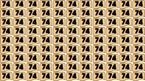 Optical Illusion: You will be renamed a genius if you can spot hidden number 76 ...