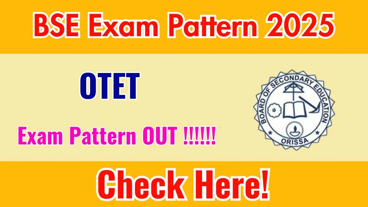 OTET Exam Pattern 2025