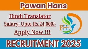 Pawan Hans Hindi Translator Recruitment 2025 – Apply Online