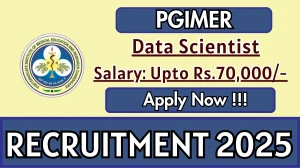 PGIMER Data Scientist Recruitment 2025 - Apply Online