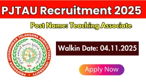 PJTAU Rural Coordinator Recruitment 2025 – Walk in