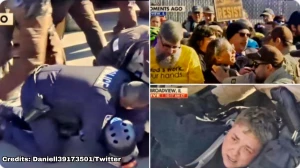 Protesters Arrested and Officers Injured in Clash Outside Chicago-Area Immigrati...