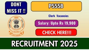 PSSSB Clerk Recruitment 2026 – Apply Online for 98 Posts PSSSB Clerk Recruitment 2026 – Apply Online for 98 Posts
