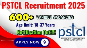PSTCL Recruitment 2025 - Apply Online for 609 Assistant Lineman, JE and Other Posts PSTCL Recruitment 2025 - Apply Online for 609 Assistant Lineman, JE and Other Posts