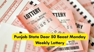 Punjab State Dear 50 BEAST MONDAY Weekly Lottery Result 24.11.2025 6 PM OUT Chec...