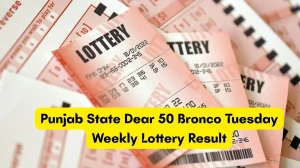 Punjab State Dear 50 BRONCO TUESDAY Weekly Lottery Result 18.11.2025 6 PM OUT Ch...