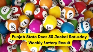 Punjab State Dear 50 JACKAL SATURDAY Weekly Lottery Result 15.11.2025 6 PM OUT C...