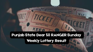 Punjab State Dear 50 RANGER SUNDAY Weekly Lottery Result 09.11.2025 6 PM OUT Che...