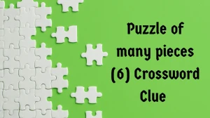 Puzzle of many pieces Crossword Clue Irish Daily Mail Quick 6 letters Answer