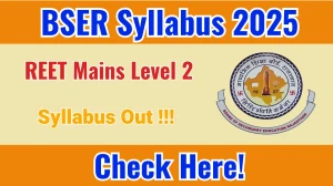 REET Mains Level 2 Syllabus 2025 Out Direct Link to Download Syllabus PDF here
