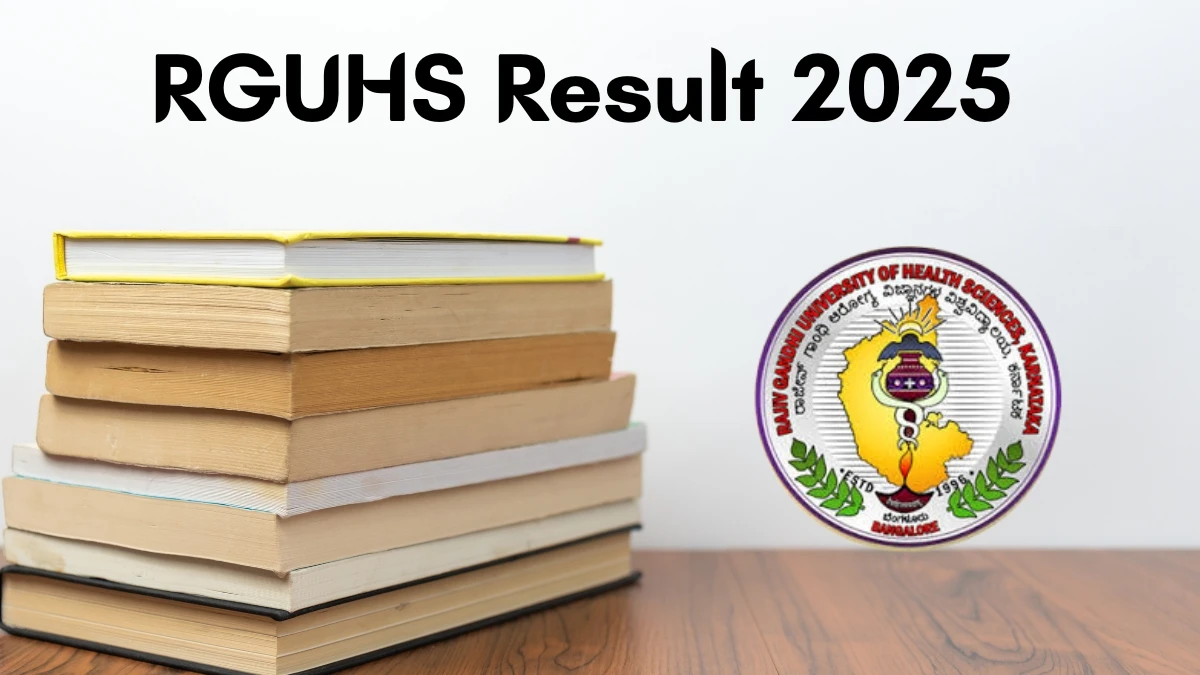 RGUHS Result 2025 Out at rguhs.ac.in Direct Link to Download UG Course Result