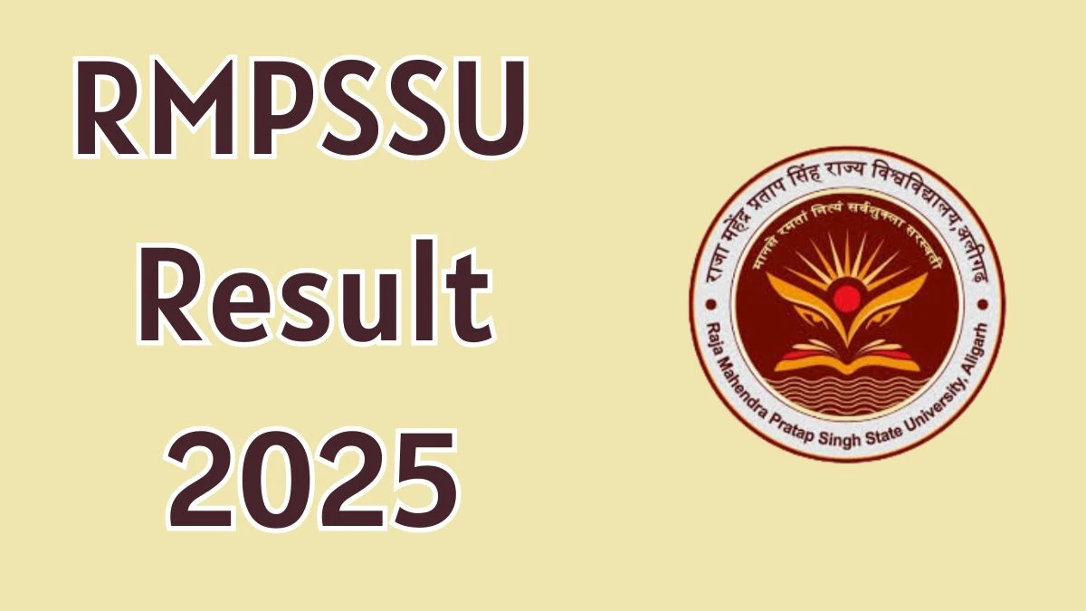 RMPSSU Result 2025 Out at rmpssu.ac.in Direct Link to Download 3rd and 4th Semester Result