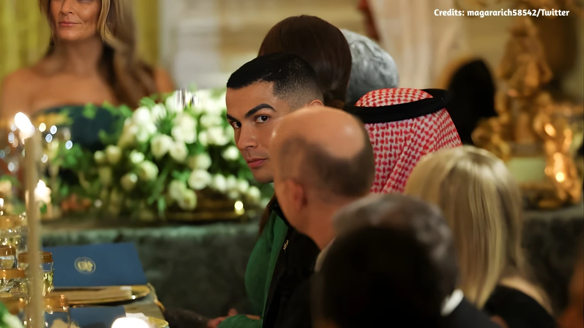 Ronaldo Makes Surprise Appearance With Saudi Crown Prince During White House Visit