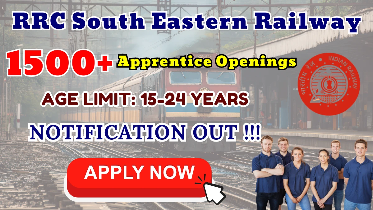 RRC South Eastern Railway Apprentice Recruitment 2025 – Apply Online for 1785 Posts