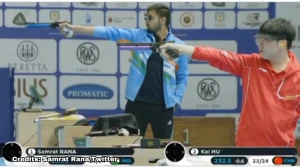 Samrat Rana Clinches World Championship Title in 10m Air Pistol