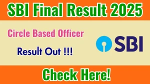 SBI CBO Final Result 2025 Out – Download Circle Based Officer Result at sbi.bank.in SBI CBO Final Result 2025 Out – Download Circle Based Officer Result at sbi.bank.in