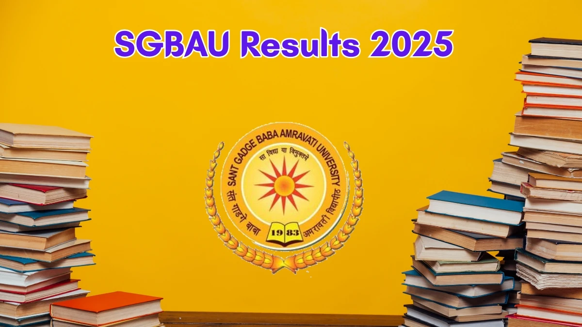 SGBAU Result 2025 Out at sgbau.ac.in Direct Link to Download 1st and 2nd Semester Result