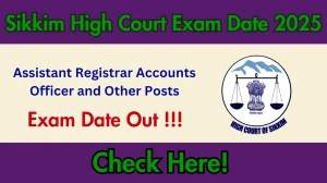 Sikkim High Court Assistant Registrar and others Exam Date 2025 Out for 05 Posts at hcs.gov.in Check Details Here Sikkim High Court Assistant Registrar and others Exam Date 2025 Out for 05 Posts at hcs.gov.in Check Details Here