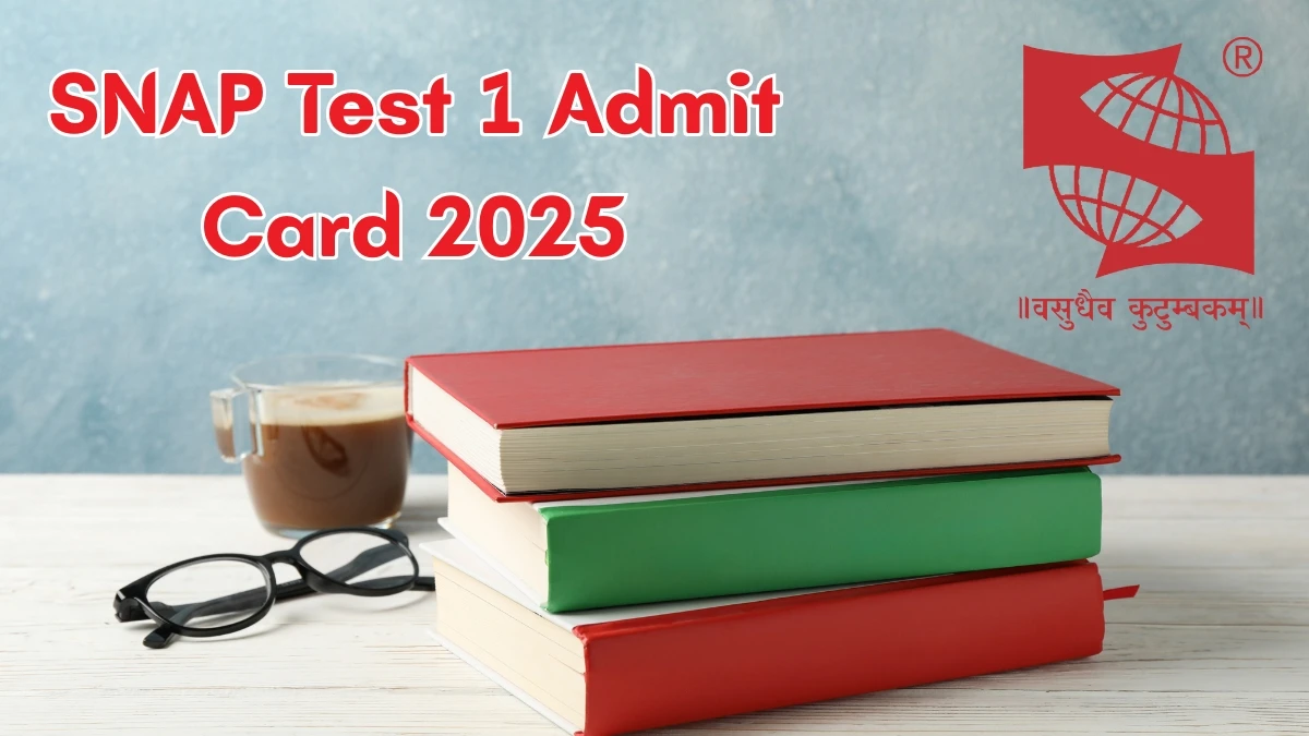 SNAP Admit Card 2025 Out Today snaptest.org Check SNAP  Hall Ticket Details Here