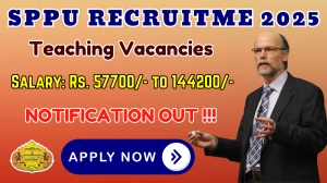SPPU Teaching Recruitment 2025 - Apply Online for 111 Posts SPPU Teaching Recruitment 2025 - Apply Online for 111 Posts