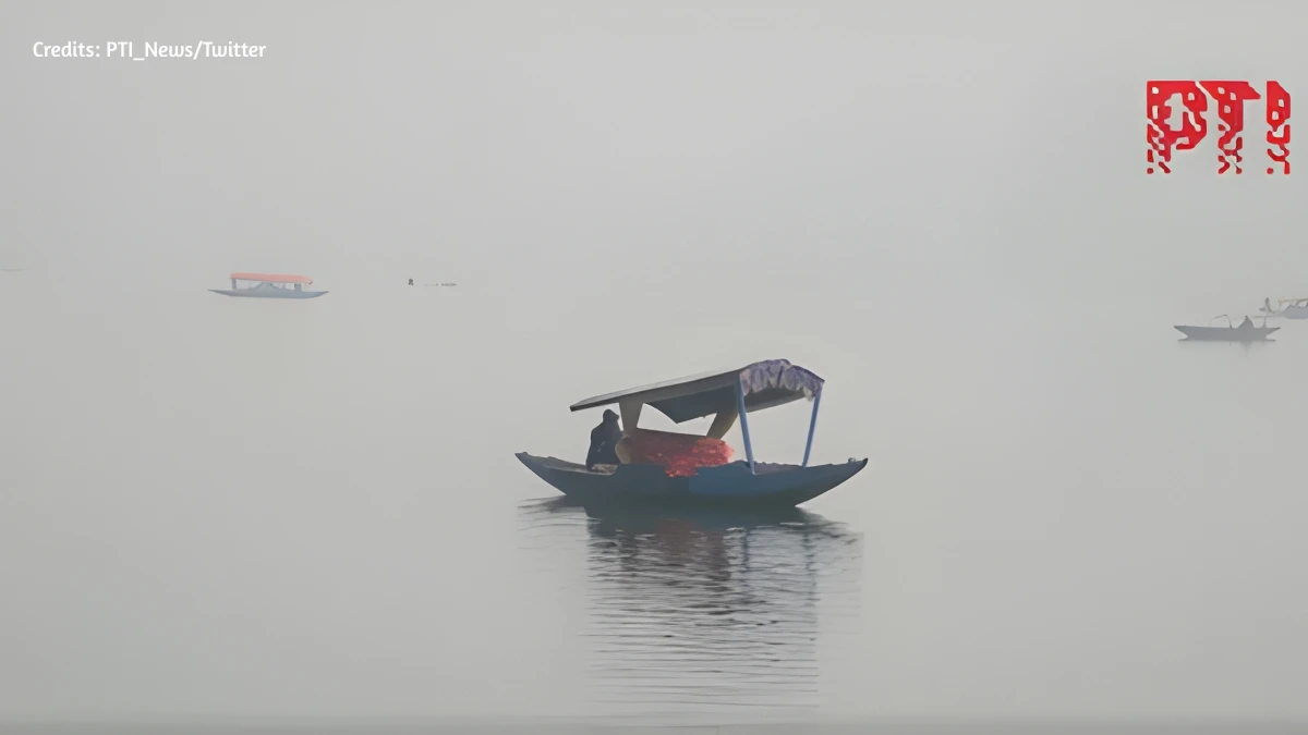 Srinagar Records Coldest Night of Season at -3.9°C