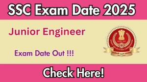 SSC JE Exam Date 2025 Out for 1731 Posts at ssc.gov.in Check Details Here