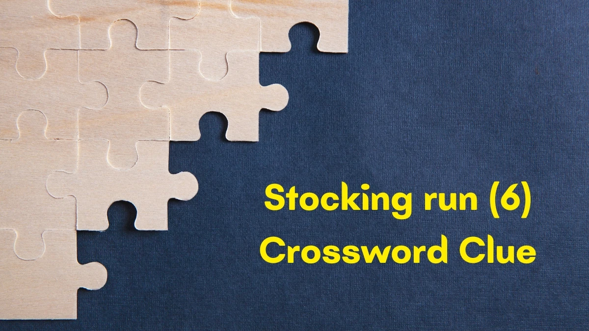 Stocking run Crossword Clue Irish Daily Mail Quick 6 letters Answer