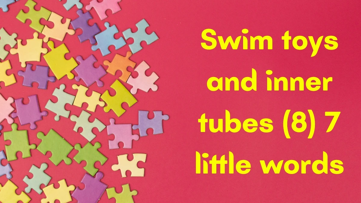 Swim toys and inner tubes 7 Little Word 8 letters Answer