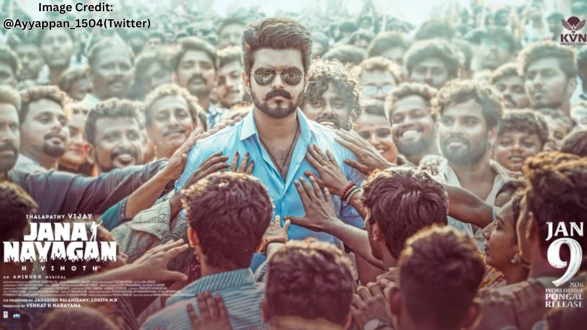 Thalapathy Vijay’s Jana Nayagan Movie Release Update: Jana Nayagan Poster Out, Movie Set to Worldwide on January 9, 2026