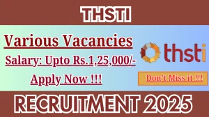 THSTI Recruitment 2025 - Apply Online for 10 DEO, Technical Assistant and More Posts