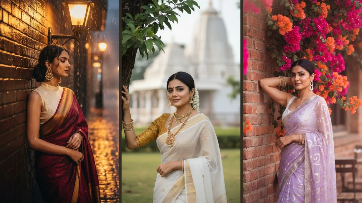 Trending 10 Gemini AI Prompt for Girl in Saree: Create a Stunning Look