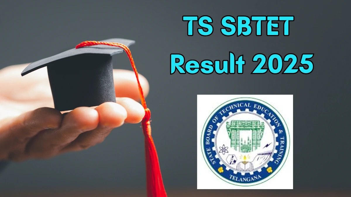 TS SBTET Result 2025 Out at sbtet.telangana.gov.in Direct Link to Download Diploma Result