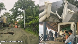 Typhoon Fung-wong Moves Away from Philippines, Leaving 2 Dead and 1.4 Million Di...