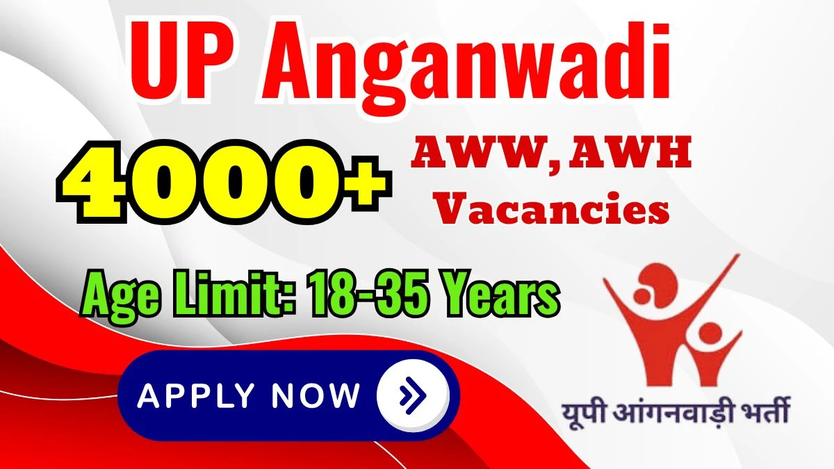 UP Anganwadi Recruitment 2025 – Apply Online for 4405 Anganwadi Worker and Helper Posts