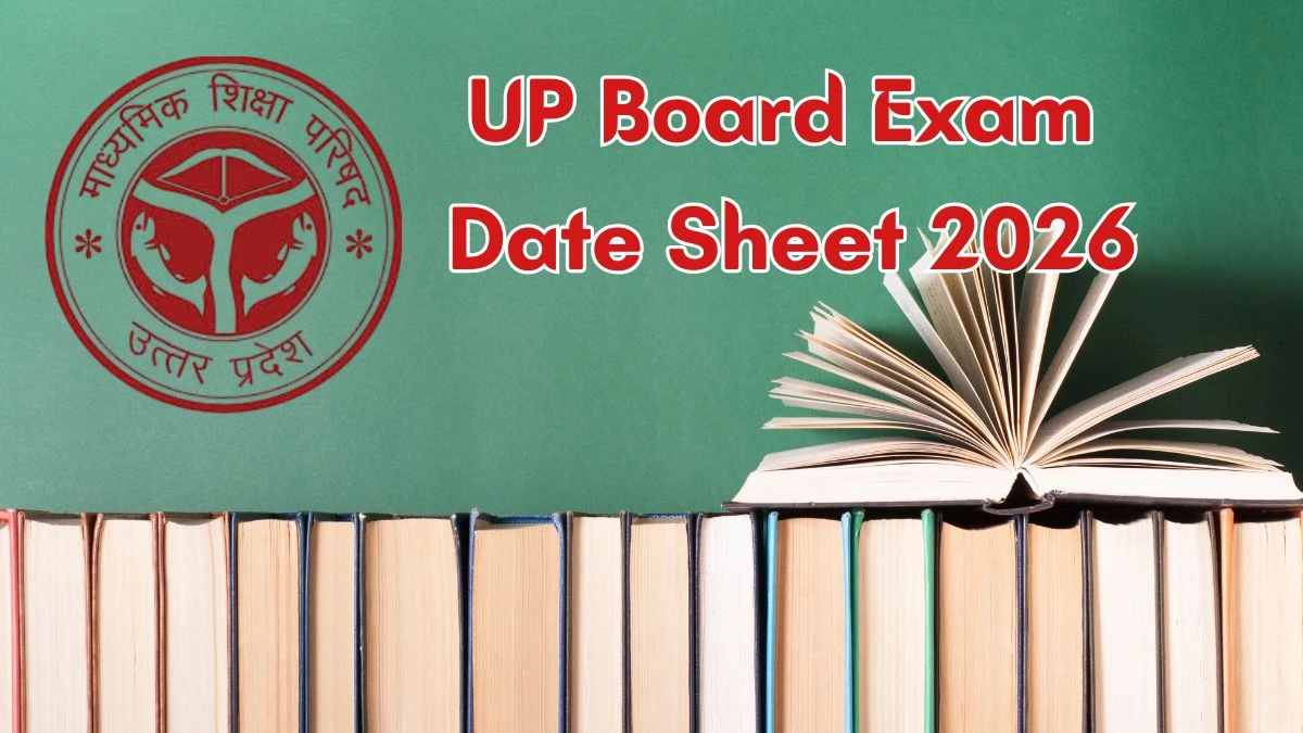 UP Board Exam Class 10th and 12th Date Sheet 2026 Out upmsp.edu.in Check Date Sheet Here