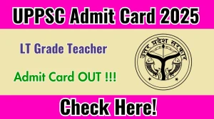 UP LT Grade Teacher Admit Card 2025 Released – Download Hall Ticket Here