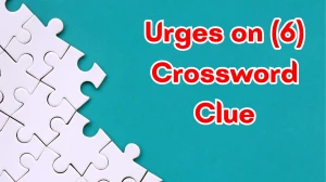 Urges on Crossword Clue Irish Daily Mail Quick 6 letters Answer