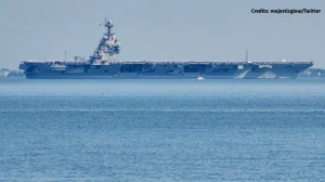 US Aircraft Carrier Arrives in Caribbean Amid Major Military Buildup Near Venezu...