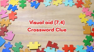 Visual aid Crossword Clue Irish Daily Mail Quick (7,4) letters Answer