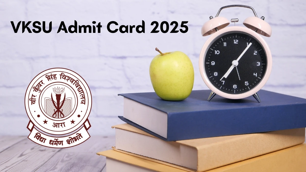VKSU Admit Card 2025 OUT vksuexams.com Check VKSU 5th Semester Hall Ticket Details Here