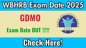 WBHRB GDMO CBT Exam Date 2025 Out for 1227 Posts at hrb.wb.gov.in Check Details Here WBHRB GDMO CBT Exam Date 2025 Out for 1227 Posts at hrb.wb.gov.in Check Details Here