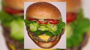 Whose Face is Hidden in this Cheese-Burger Optical Illusion Challenge