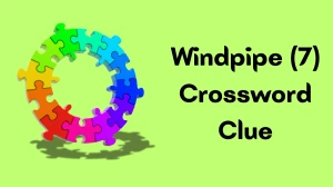 Windpipe Crossword Clue Irish Daily Mail Quick 7 letters Answer