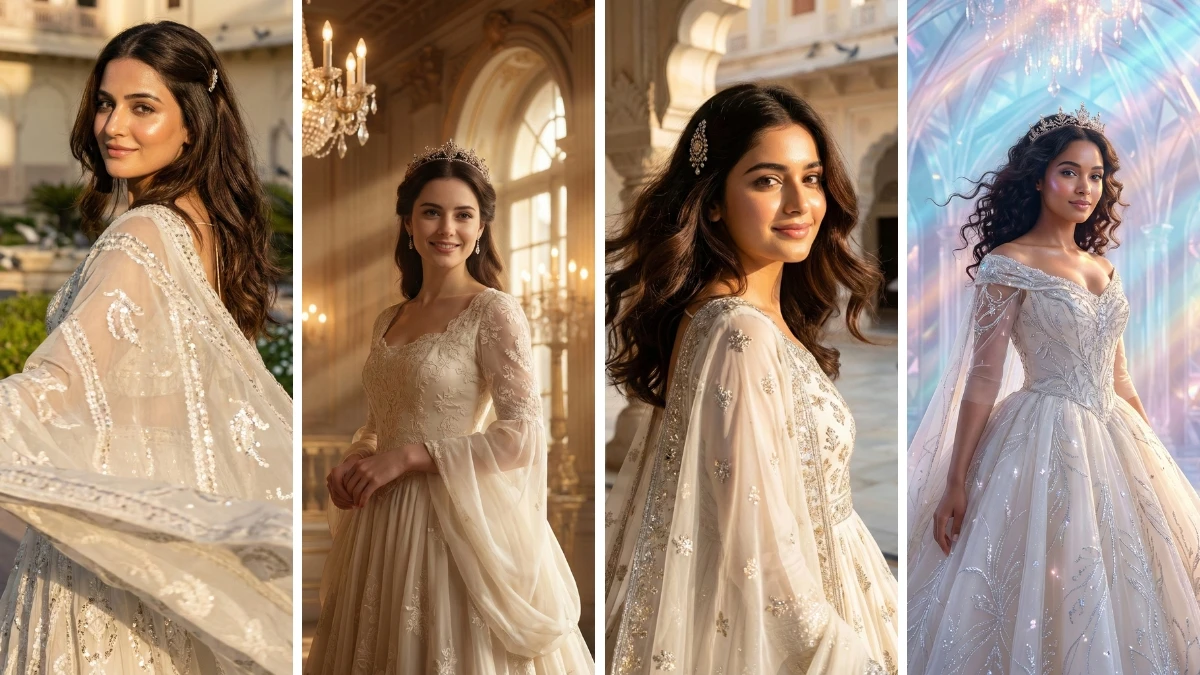 10 Aesthetic Google Gemini AI Photo Editing Prompts for Girls to Create Stunning Princess-Style High Quality Portraits